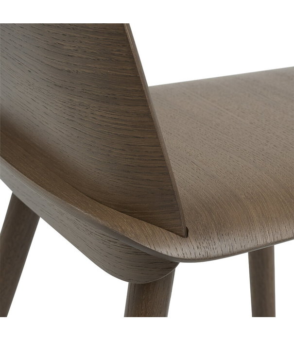 Muuto  Muuto Nerd Dining Chair stained dark brown
