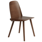 Nerd chair stained dark brown