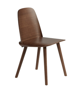 Muuto - Nerd Chair dark brown