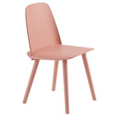 Nerd Eetkamerstoel tan roze