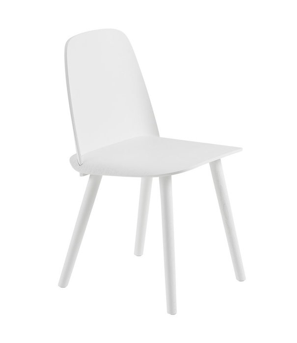 Muuto  Muuto - Nerd dining chair white