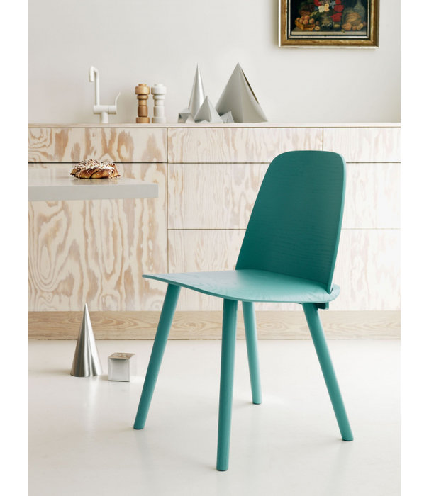 Muuto Nerd Eetkamerstoel tan roze