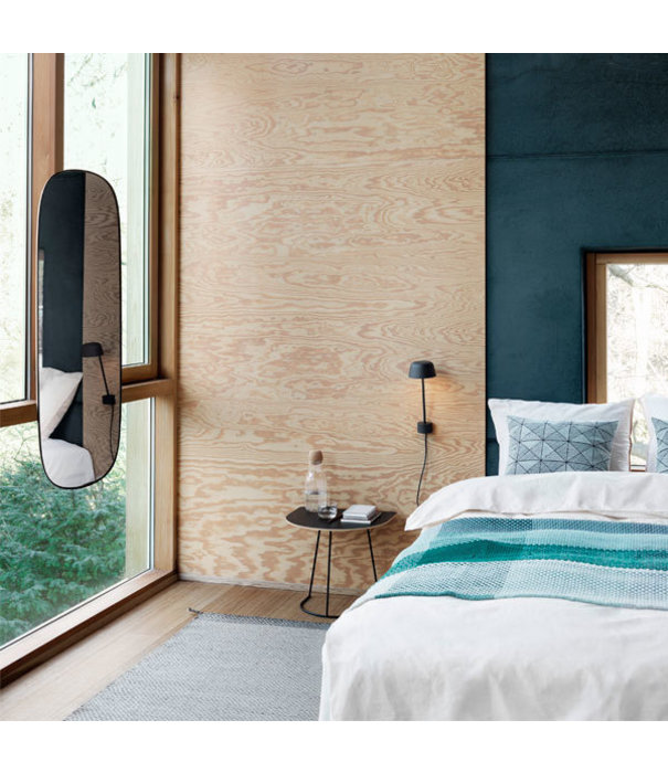 Muuto  Muuto - Framed spiegel large donkergroen