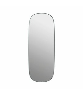 Framed Mirror Large dark green 118 x 44