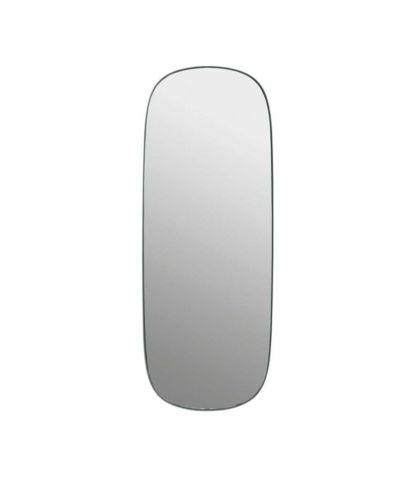 Muuto  Muuto - Framed spiegel large donkergroen