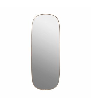 Muuto Framed Mirror Large rose, rose 118 x 44