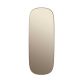 Muuto - Framed mirror large taupe - taupe