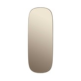 Muuto - Framed spiegel large taupe - taupe