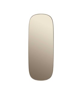 Muuto - Framed Mirror Large taupe / taupe