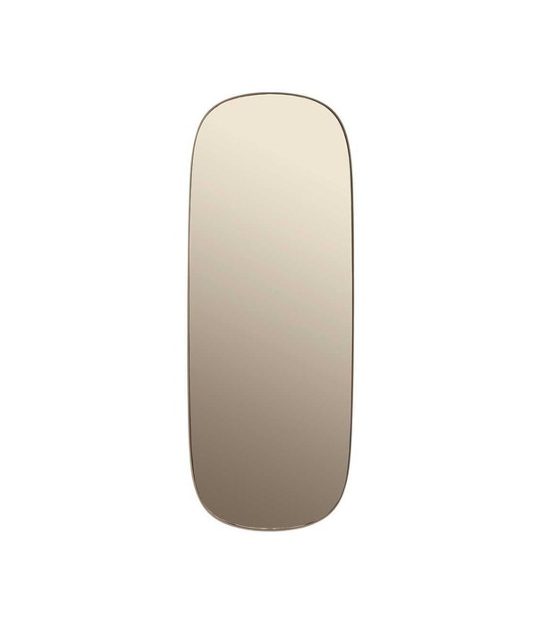 Muuto  Muuto - Framed mirror large taupe - taupe