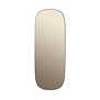 Muuto - Framed mirror large taupe - taupe