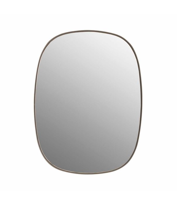 Muuto Framed mirror small - taupe
