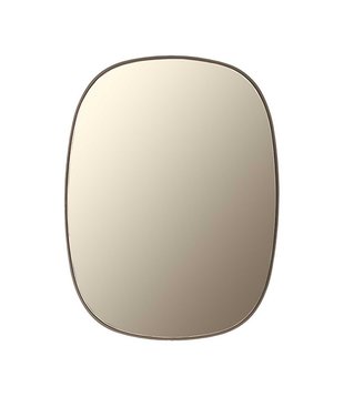 Muuto - Framed Mirror Small taupe / taupe