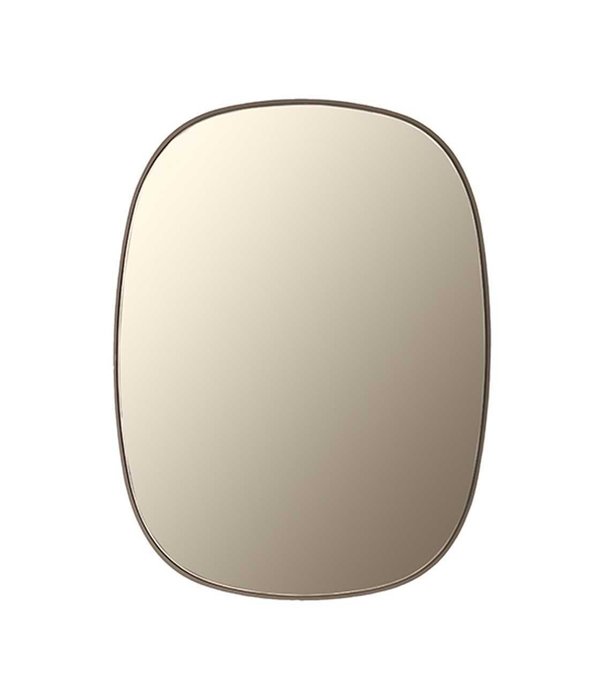 Muuto  Muuto - Framed mirror small - taupe - taupe