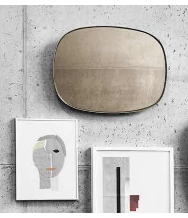 Muuto Framed spiegel small - taupe
