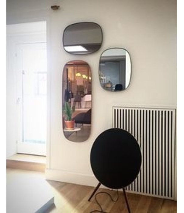 Framed mirror large rose - NORDIC NEW Framed mirror large rose - NORDIC NEW