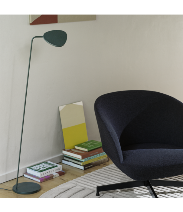 Muuto  Muuto - Oslo lounge stoel Ocean 50 - swivel zwart