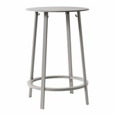 Hay - Revolver table high Ø70 grey