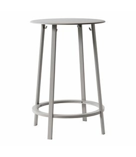 Hay Revolver Bar Table Sky Grey Ø70