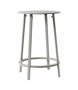 Hay - Revolver table high grey Ø70