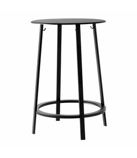 Hay - Revolver bar table black Ø70