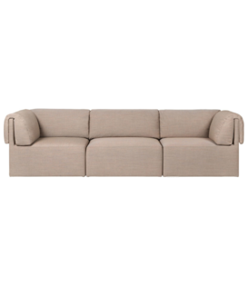 Gubi - Wonder 3-seater sofa - Hot Madison sand