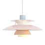 Louis Poulsen - PH 5 Pastels Hanglamp blue rose peach