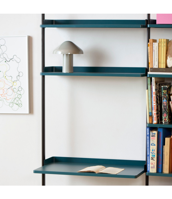 Hay  Hay Pier System - Pier combination 12, 2 columns blue / black profiles