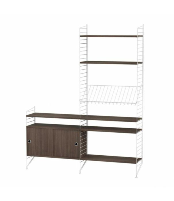 String  Furniture Woonkamer K combinatie hout