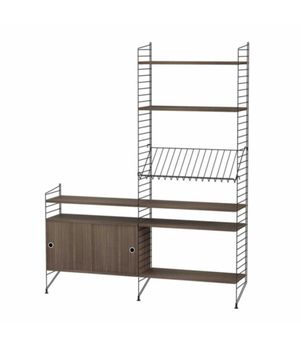 String  Furniture Woonkamer K combinatie hout