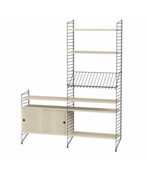String  Furniture Woonkamer K combinatie hout