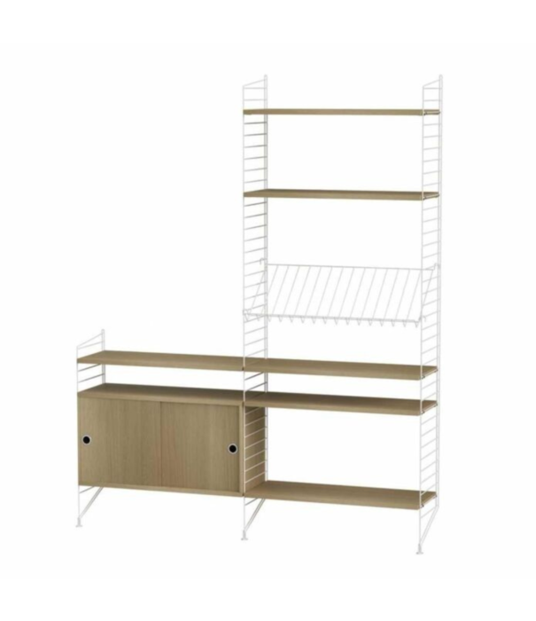 String  Furniture Woonkamer K combinatie hout