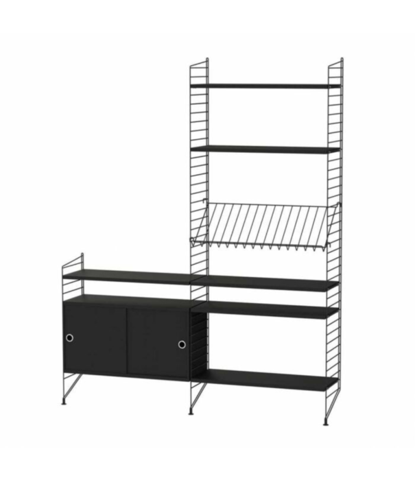 String  Furniture Woonkamer K combinatie hout