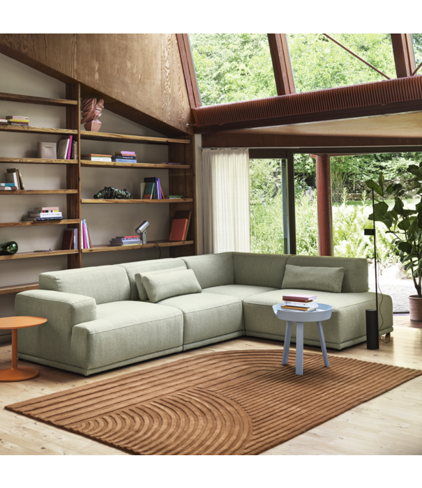 Muuto  Muuto - Relevo rug dark green wool