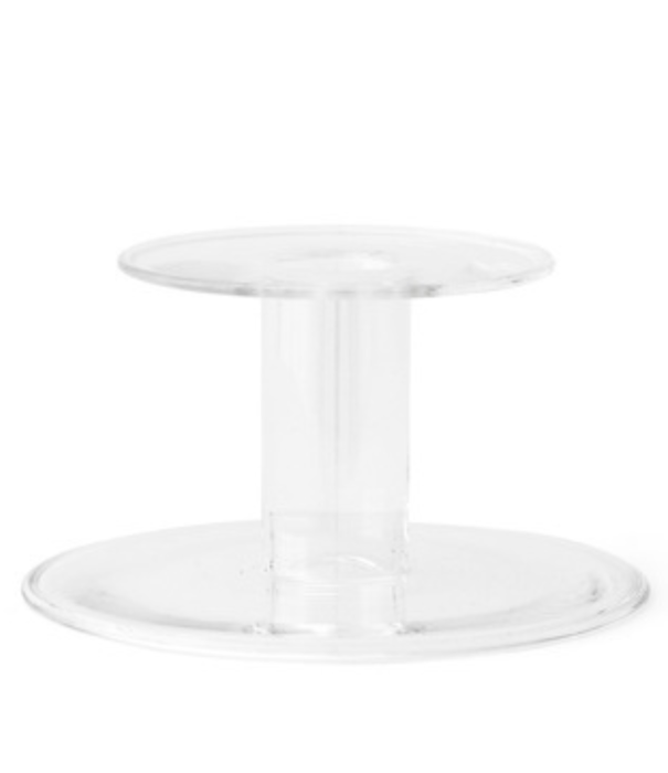 Audo Audo - Abacus candle holder clear glass