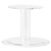 Audo - Abacus candle holder clear glass