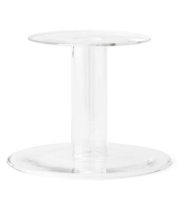 Audo Audo - Abacus candle holder clear glass