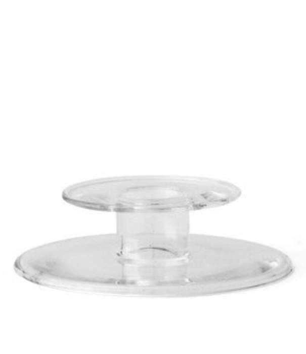 Audo Audo - Abacus candle holder clear glass