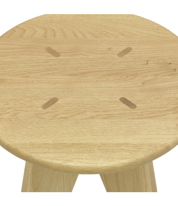 Vitra  Vitra - Tabouret Bois kruk geolied eiken