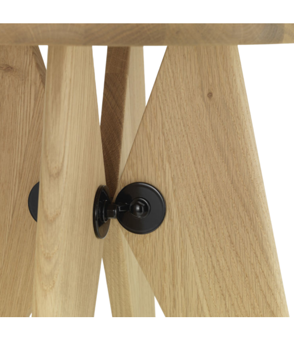 Vitra  Vitra - Tabouret Bois kruk geolied eiken