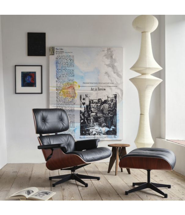 Vitra  Vitra - Eames lounge chair ottoman Santos Palissander