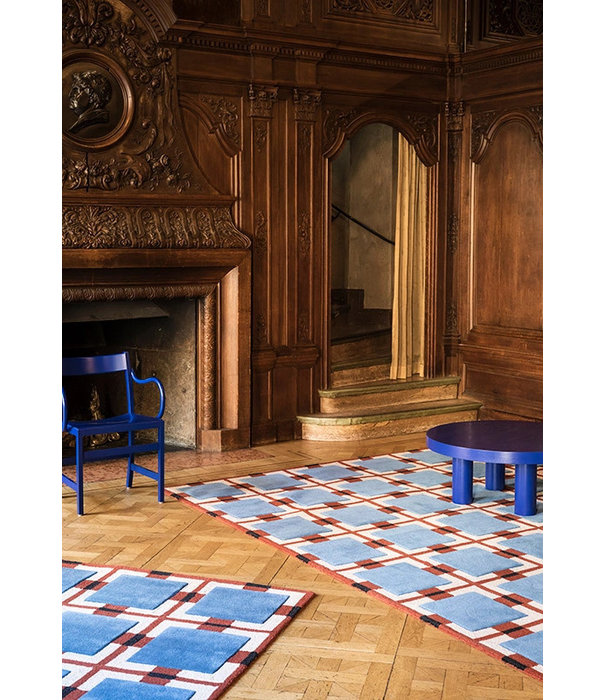 Layered  Layered Evelina Kroon Berry Rain Rug