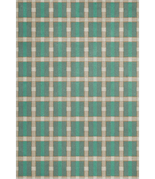 Layered Evelina Kroon Fern Garden Rug