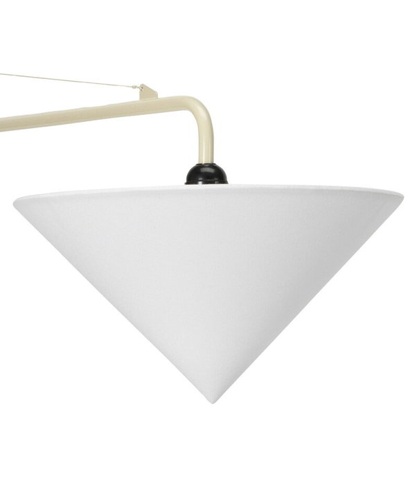 Vitra  Vitra - Abat-Jour Conique E27 lampenkap wit