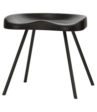 Vitra Tabouret No.307 Stool solid dark oak
