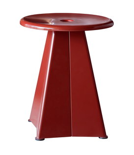 Vitra Tabouret Métallique Kruk Japanese Red