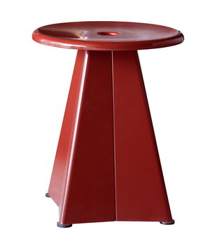 Vitra Tabouret Métallique Kruk Japanese Red