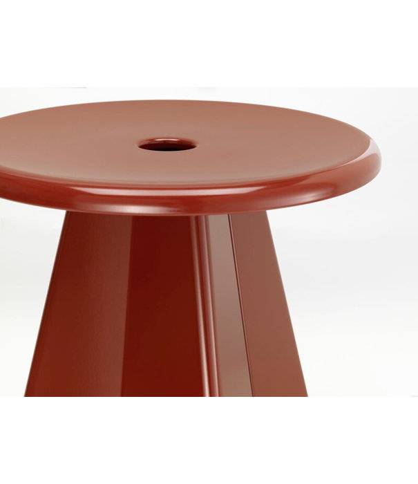 Vitra  Vitra - Tabouret Métallique kruk, Prouvé Japanese red