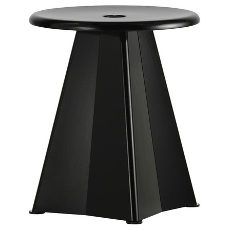 VITRA Tabouret Métallique stool, deep black