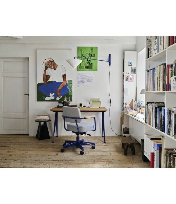 Vitra  Vitra Tabouret Métallique Stool Deep Black